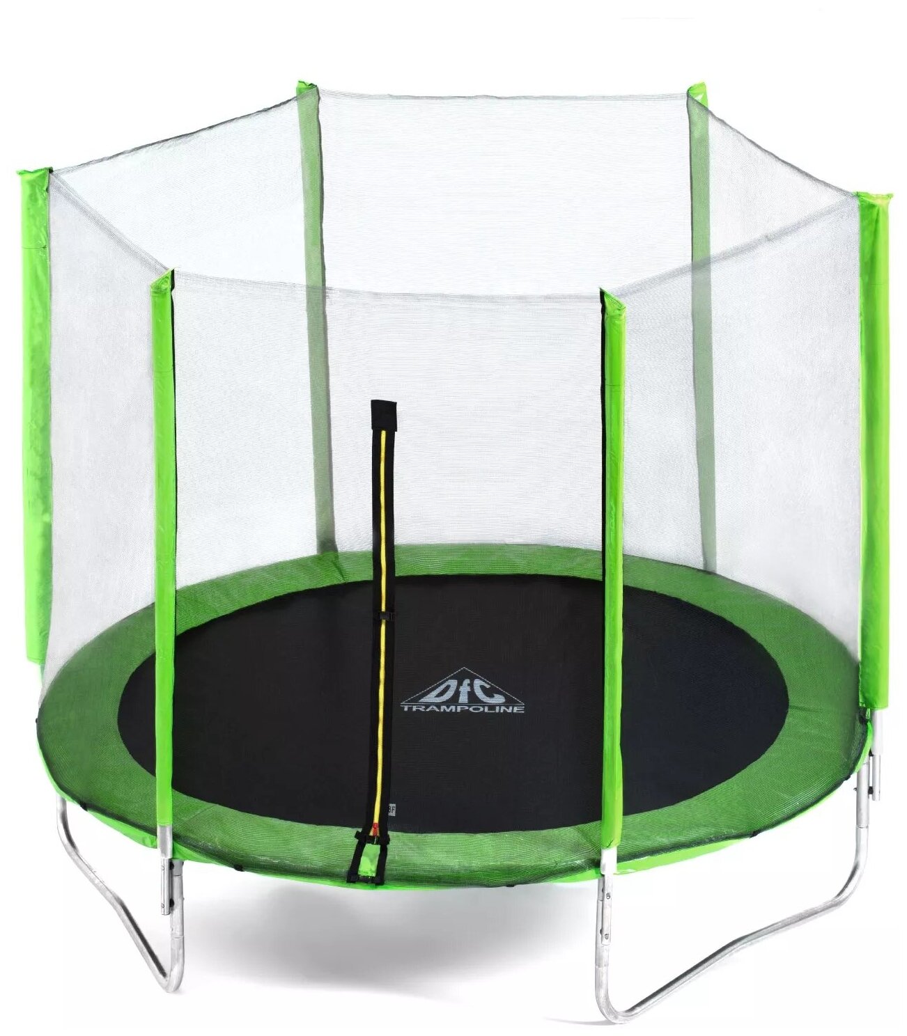 Батут DFC Trampoline Fitness 8ft с внешней сеткой (244см)