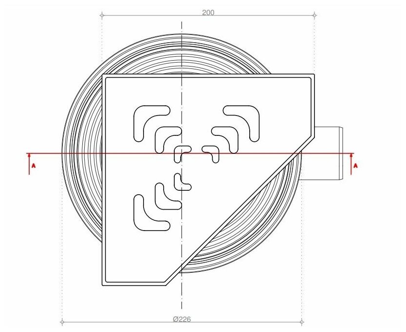 Душевой трап Pestan Confluo Standard Angle1 - фотография № 10