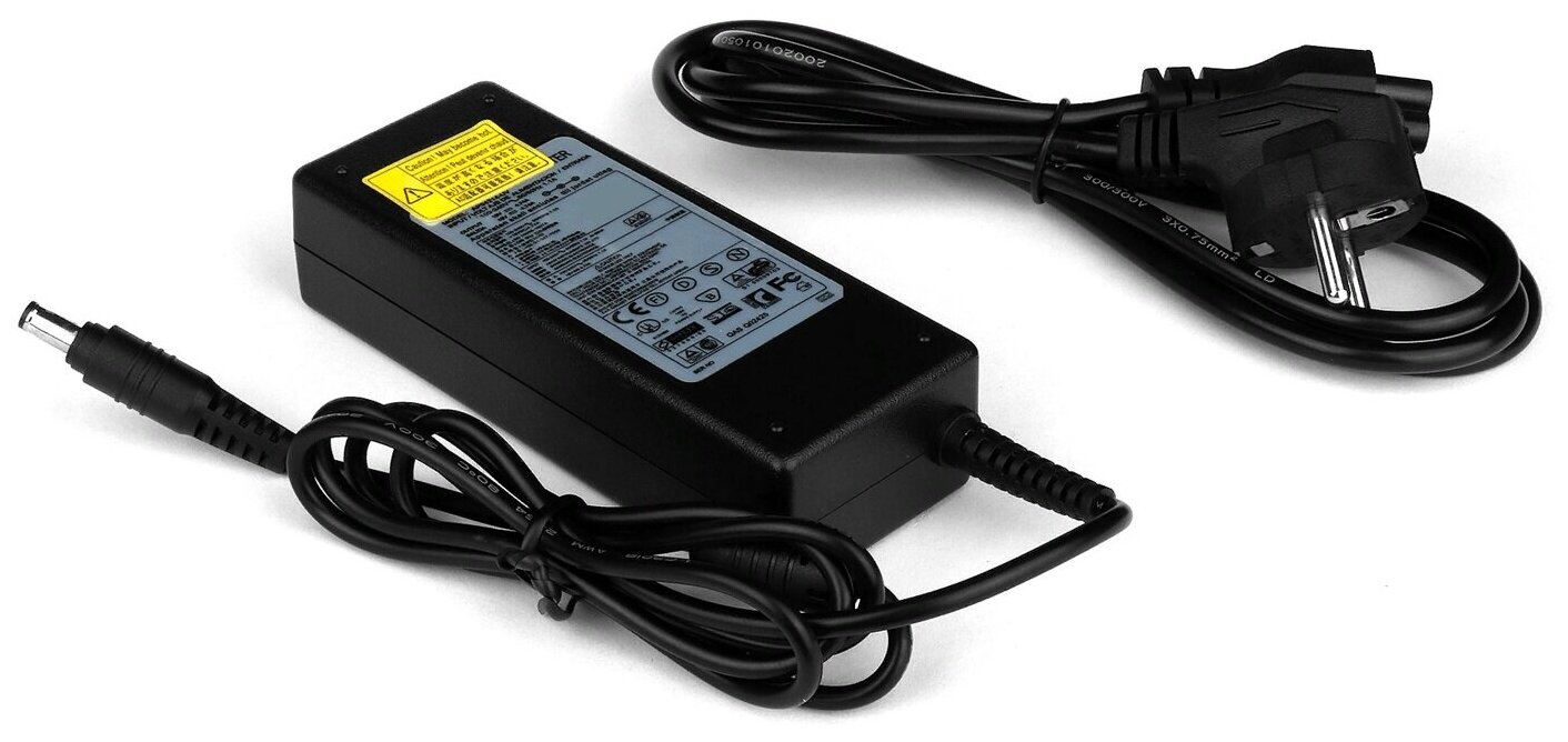 Зарядка iQZiP (блок питания, адаптер) для HP Pavilion G6-2370ER (сетевой кабель в комплекте)