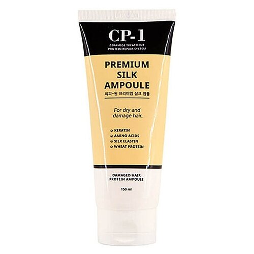 фото Esthetic house сыворотка несмываемая для волос с протеинами шелка - cp-1 premium silk ampoule, 150мл