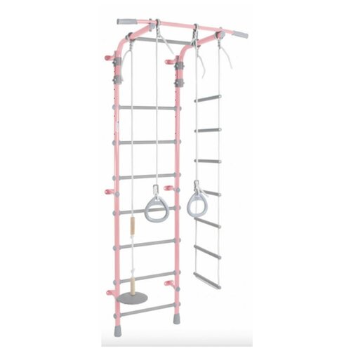 фото "детский спортивный комплекс pastel 2 ""формула здоровья"" pink/gray"