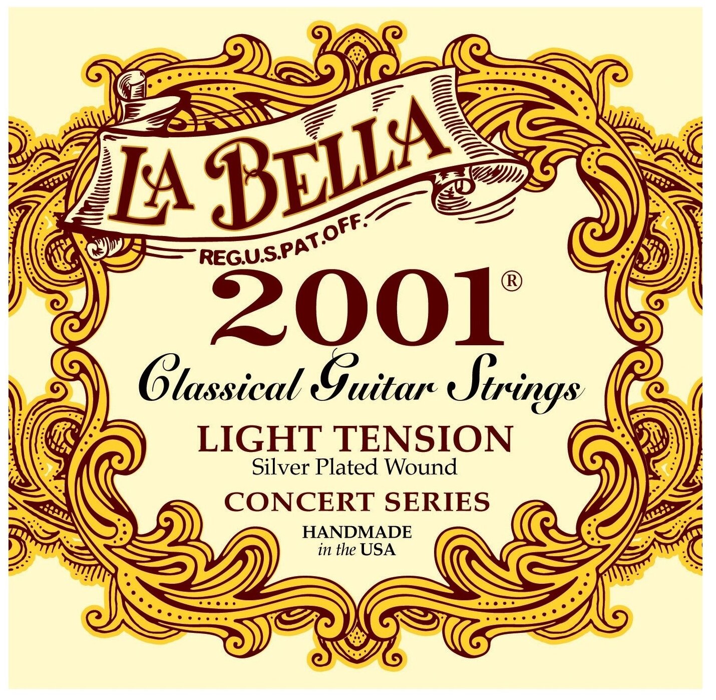 LA BELLA 2001L Струны для классической гитары