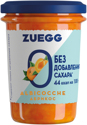 Конфитюр Zuegg Абрикос без сахара, банка, 220 г