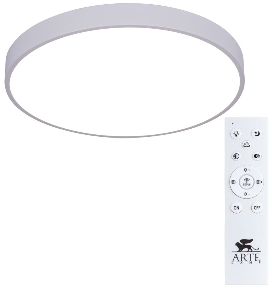 Потолочный светильник Arte Lamp Arena A2670PL-1WH