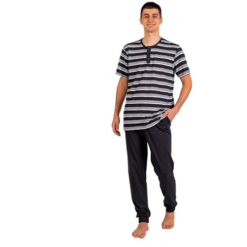 фото Костюм домашний мужской короткий рукав rikos
