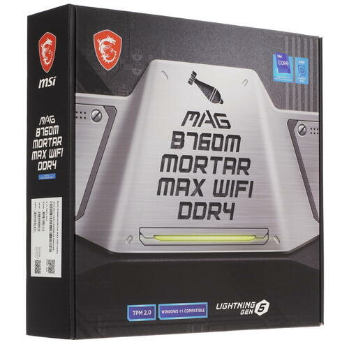 Материнская плата MSI MAG B760M MORTAR MAX WIFI DDR4, Soc-1700, Intel B760, mATX - фото №13