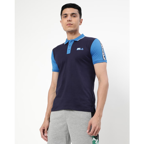 фото Футболка fila, размер xl, голубой, синий