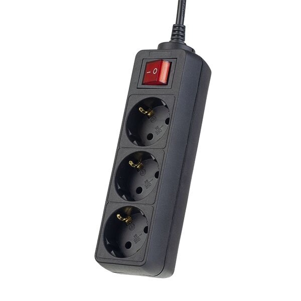 Удлинитель Perfeo POWERMATE PF-PM-3/5.0, 3 розетки, с/з, 10А / 2200 Вт — фото 8