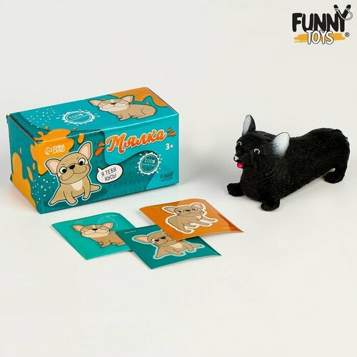 Funny toys Игрушка-антистресс «Песики» с наклейками микс, с песком