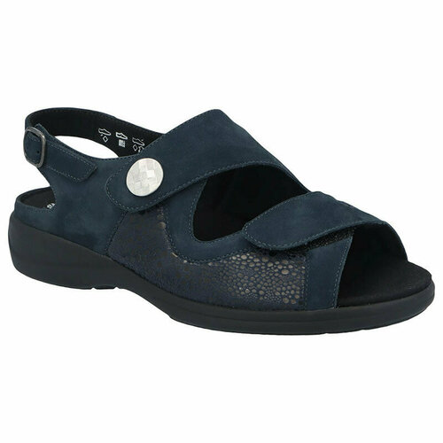Обувь SOLIDUS Lia Solicare Soft женская (сандалии) арт.73500-H-80445 синий р.8 (42)