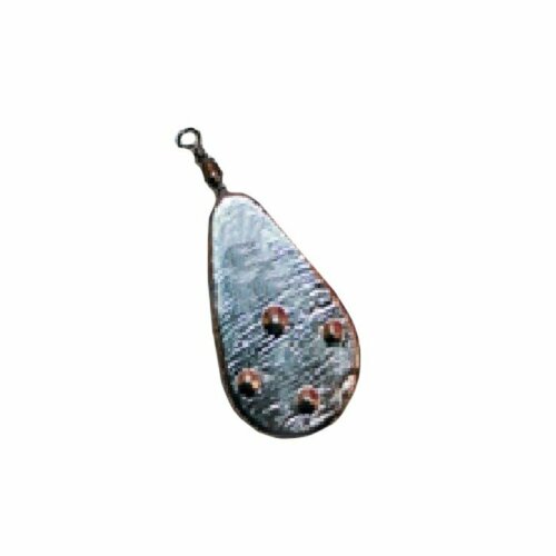 фото Груз yugana, плоское с шипами и вертлюгом, 50 г(10 шт.)
