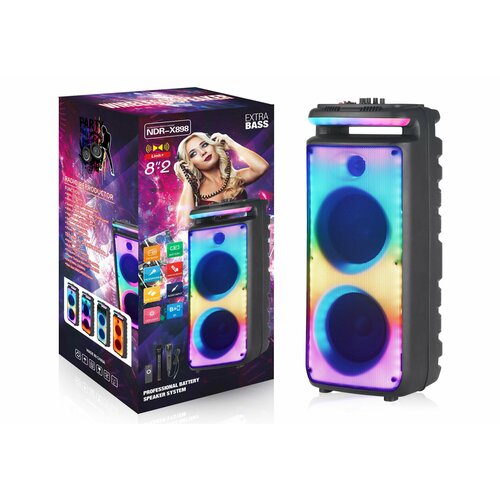 Портативная напольная акустическая колонка GZ-X898 Parlantes Dual 8-дюймовый динамик 1659000₽