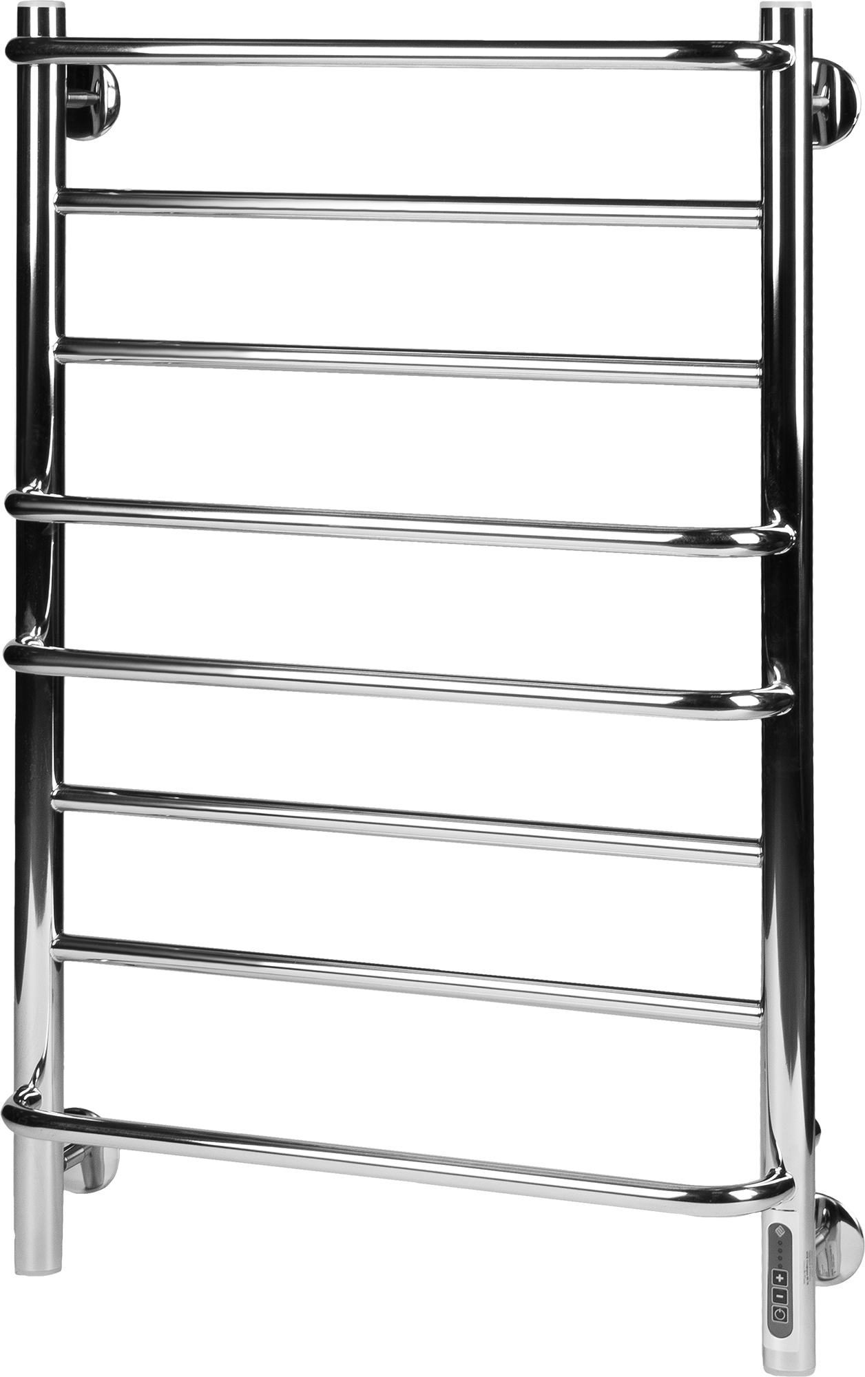 фото Полотенцесушитель электрический Вармо Альтаир П8 500x830 мм 135 Вт с терморегулятором лесенка цвет хром