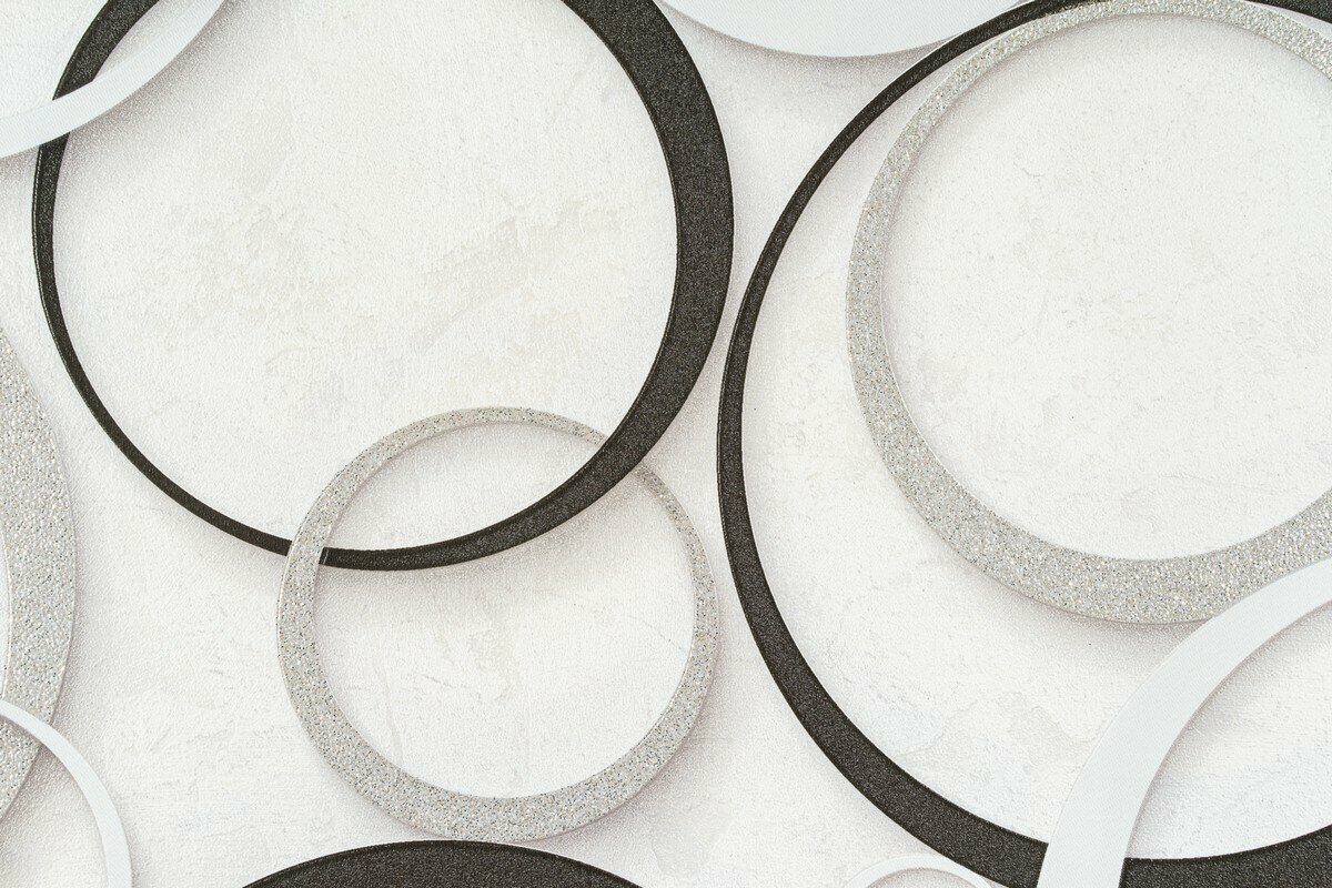 фото Обои OVK DESIGN Кольца 10514-01