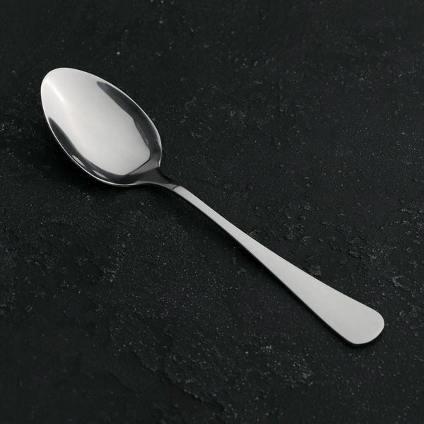 фото Ложка десертная "Классика", длина 18.6 см, толщина 2 мм, нержавеющая сталь