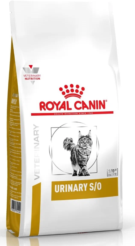 Royal Canin Urinary S/O Корм сухой диетический для взрослых кошек при мочекаменной болезни, 3,5 кг