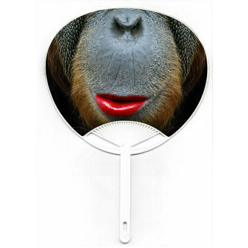 Опахало для мангала с юмором. Веер. Фото бутафория. 2 шт