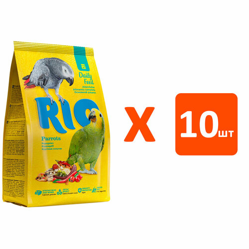 RIO PARROTS – Рио корм для крупных попугаев (500 гр х 10 шт)