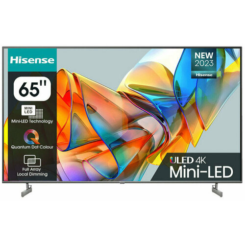Телевизор Hisense 65U6KQ темно-серый 7115900₽