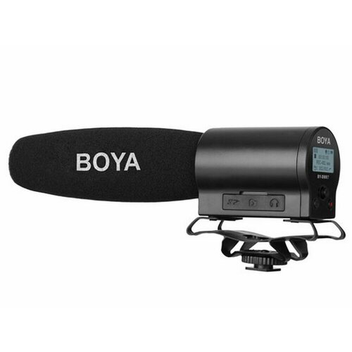 BOYA BY-DMR7 конденсаторный микрофон с встроенным флэш-рекордером