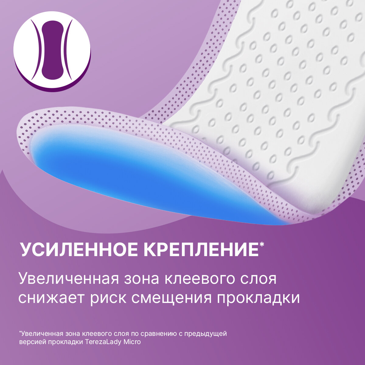 Прокладки урологические для женщин TerezaLady Micro 24 шт. супервпитывающие, нейтрализующие запах, трехслойные