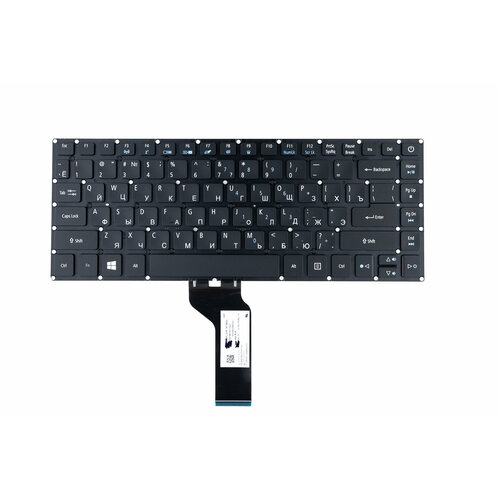 клавиатура laptop keyboard для ноутбука acer swift 3 sf314 51 52w2 sf314 51 31ne sf314 51 черная с подсветкой Клавиатура для Acer SF314-51 с подсветкой p/n: LV4P-A51BWL, NKI14170J7, 93801F2BKC01