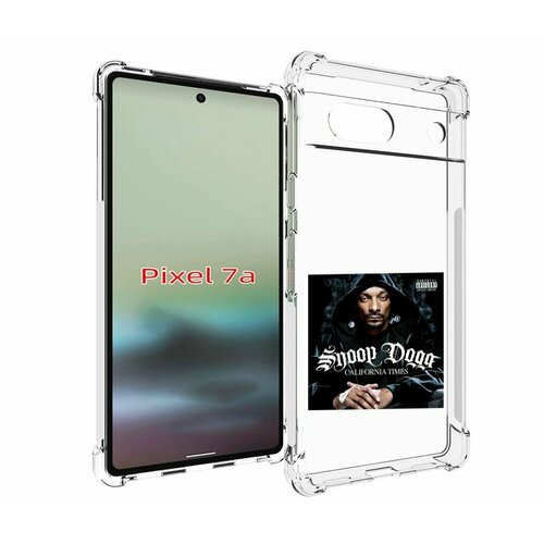 Чехол MyPads Snoop Dogg CALIFORNIA TIMES для Google Pixel 7A задняя-панель-накладка-бампер чехол mypads snoop dogg neva left для google pixel 7a задняя панель накладка бампер