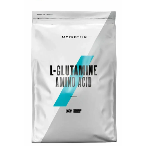 Myprotein L-Glutamine 250г (натуральный), спортивное питание для набора мышечной массы, восстановления и иммунитета