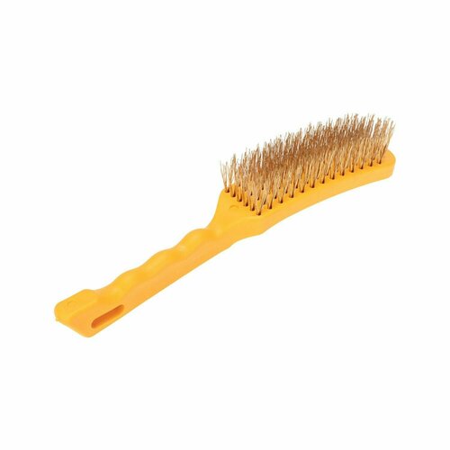Щетка по металлу строительная с пластиковой ручкой Kranz 302₽