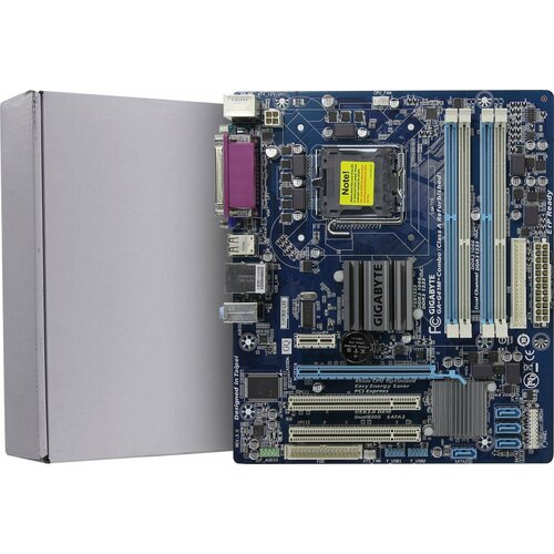 Мат плата GIGABYTE GA-G41M-Combo-GQ rev30 RTL LGA775 PCI-ESVGAGbLAN SATA MicroATX бу 1008400₽