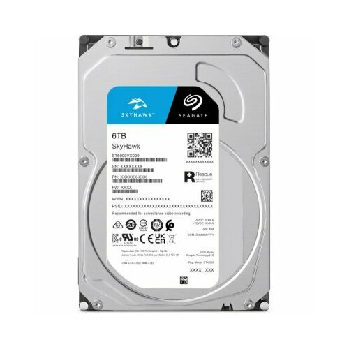 Жесткий диск Seagate SkyHawk 6Tb ST6000VX009 1938800₽