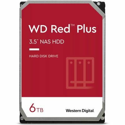 Жесткий диск WD Red Plus 6Tb WD60EFPX