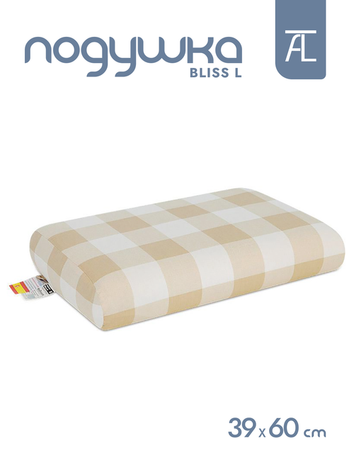 Подушка Bliss L мягкая Mr.Mattress из соевой пены, 39х60 см