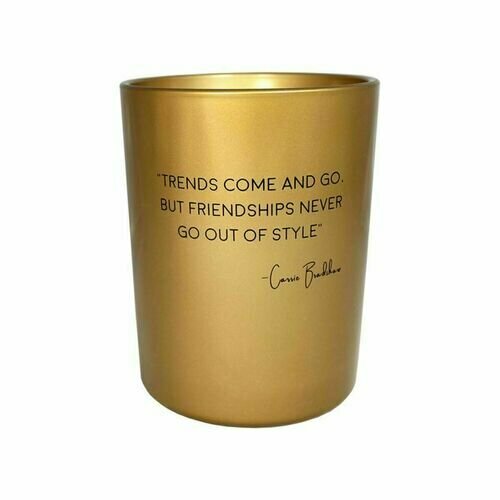 Свеча ароматическая My Flame Friendships Never Go Out Of Style, тонкий шелк