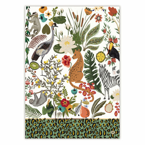 Полотенце кухонное Michel Design Works Дикий лимон 51х71 см хлопок 1970₽