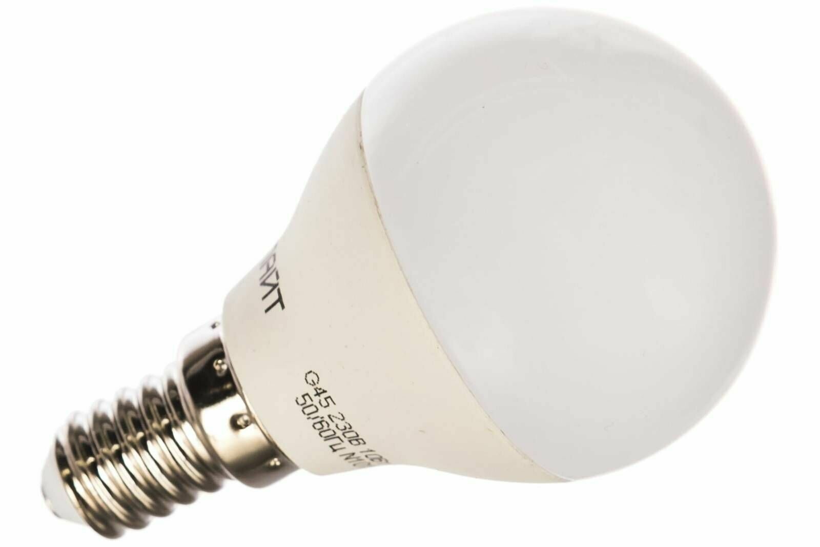 Лампочка светодиодная G45 онлайт 10Вт 220В цоколь Е14 холодный свет 6500К 1 шт.