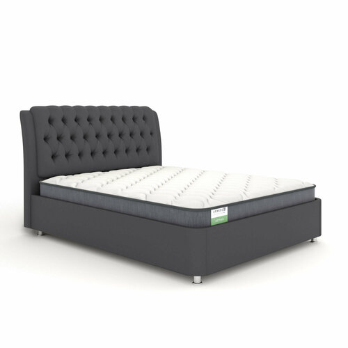 Двуспальная Кровать Ellen 3 (Эллен 3), 140*200, с подъёмным механизмом. Велюр Vip 3