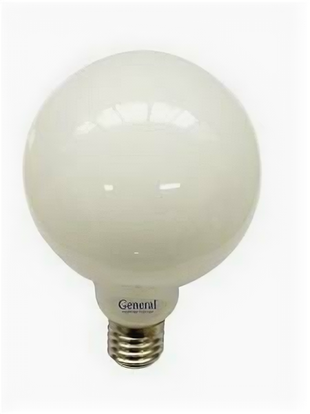 Светодиодная LED лампа General G95S E27 8W(820lm) 4500K 4K 95x136 нитевидная, матов. 655312