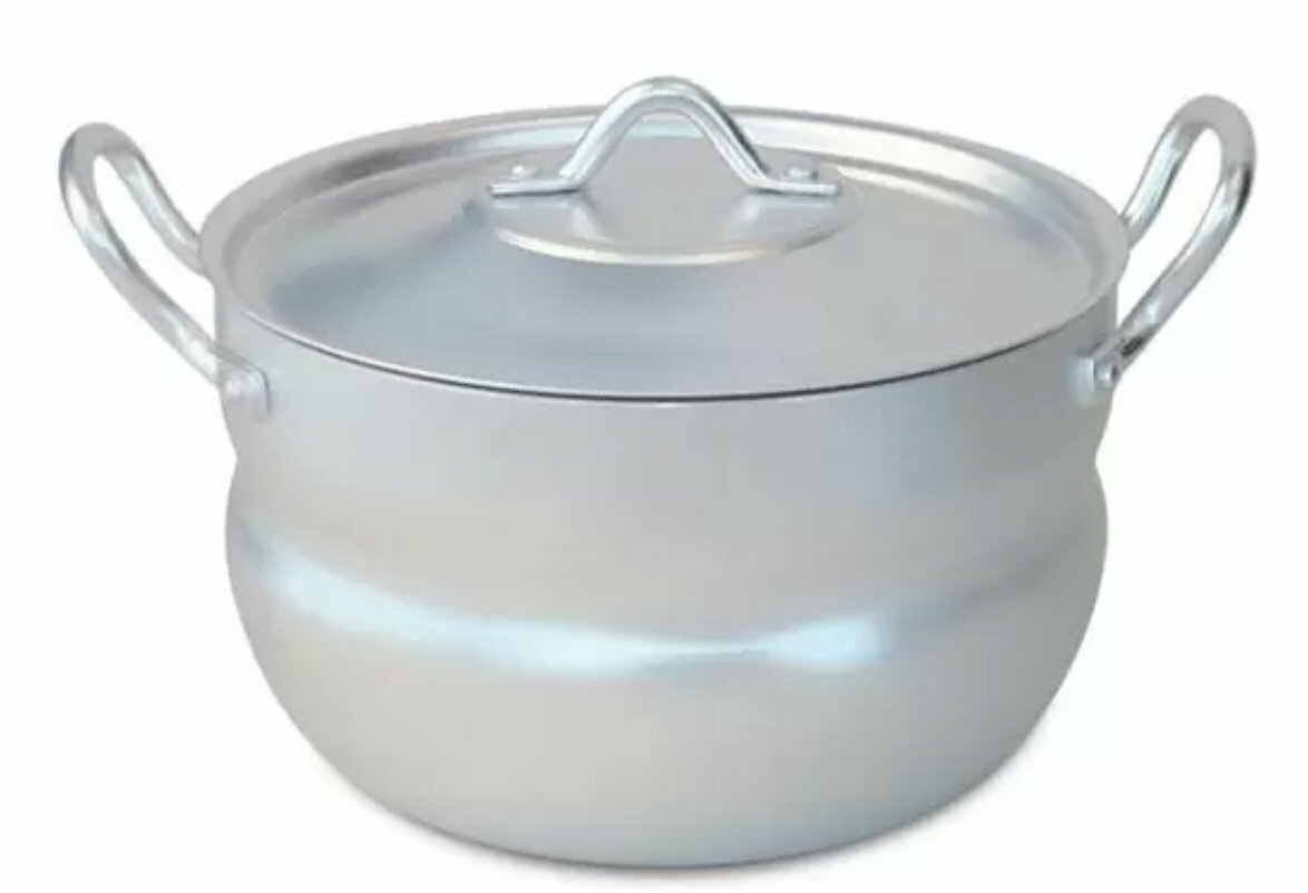 фото Кастрюля алюминиевая сфер 10л ТМ Калитва 4640007111635