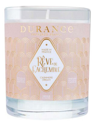 Durance Ароматическая свеча Perfumed Natural Candle Cashmere Dream (облака кашемира) Свеча 180г