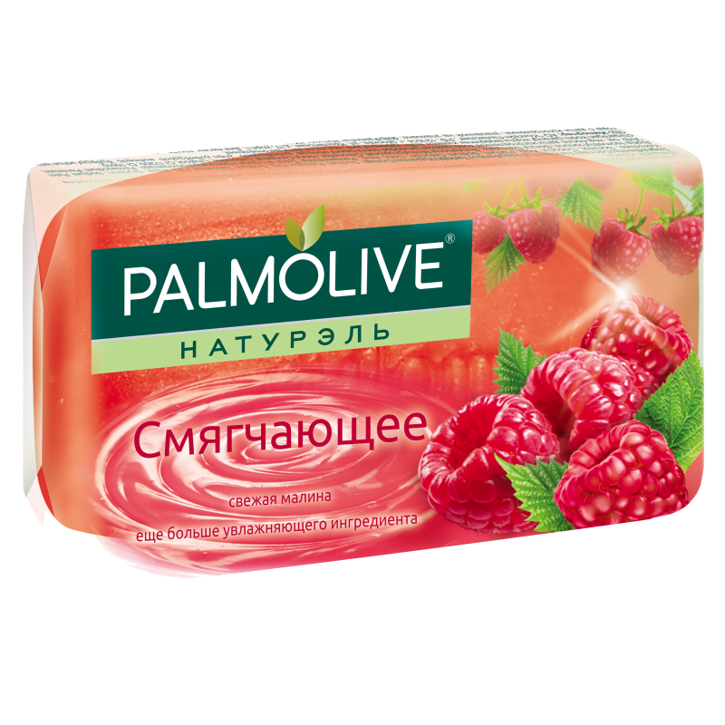 фото Palmolive Мыло Смягчающее с глицерином Свежая малина, 90 г 1 шт