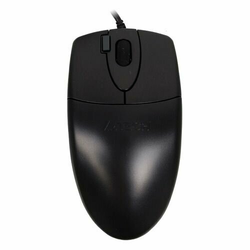 Мышь A4Tech OP-620DS черный оптическая 1200dpi silent USB 4but 167000₽
