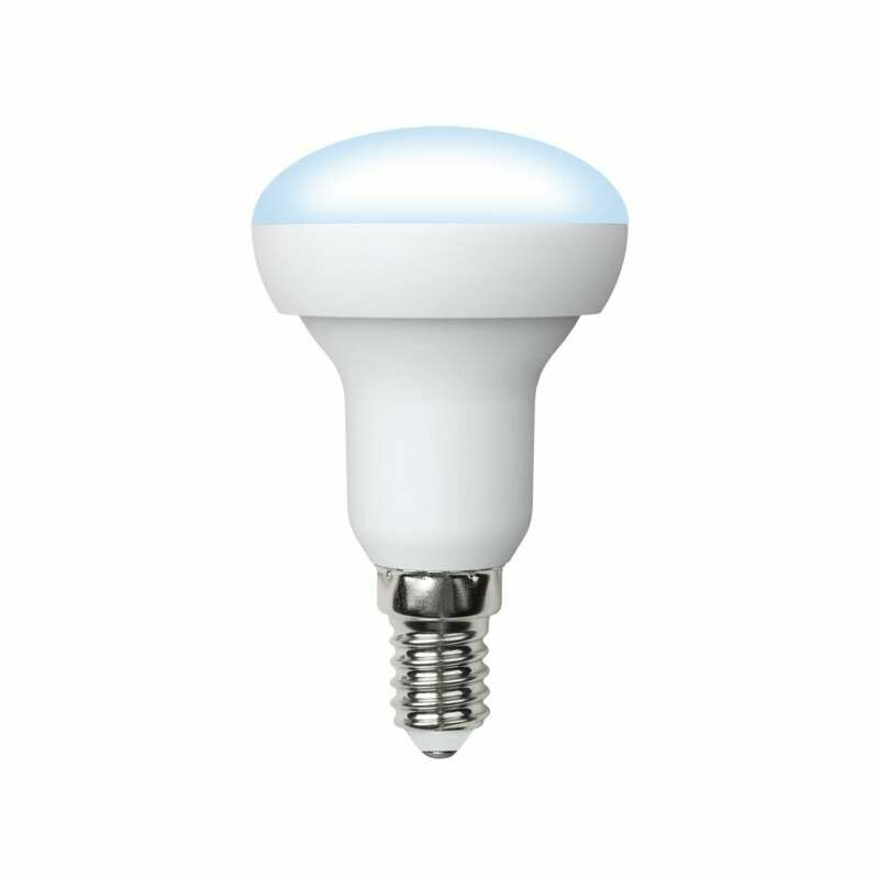 Светодиодная лампа рефлектор Белый дневной 7W UL-00003844 LED-R50-7W-NW-E14-FR-NR Norma Volpe