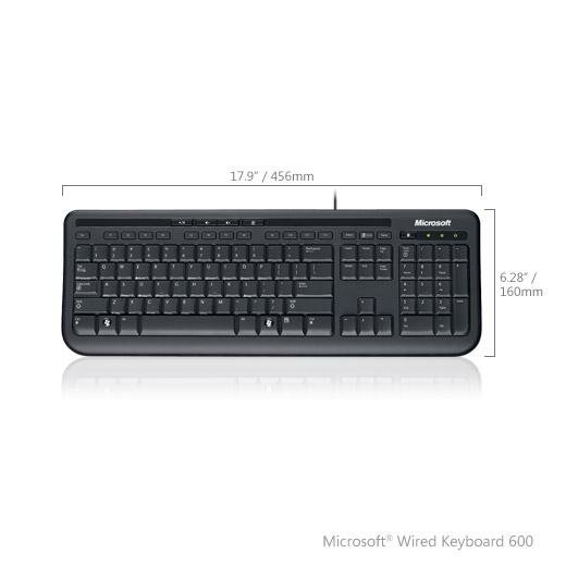 Клавиатура проводная Microsoft - фото №12