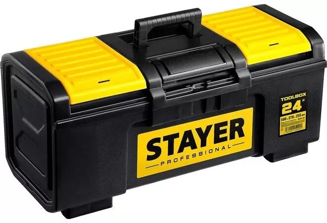 Ящик для инструмента TOOLBOX-24, Professional, 590 х 270 х 255, пластиковый STAYER