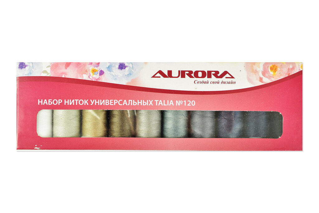 AURORA Talia №120 AU-1206 Набор ниток универсальных