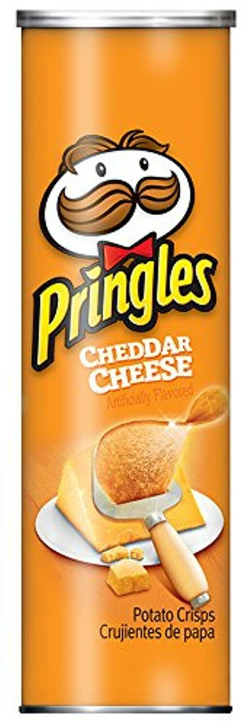 Чипсы картофельные Pringles Cheddar Cheese со вкусом сыр Чеддер 158г