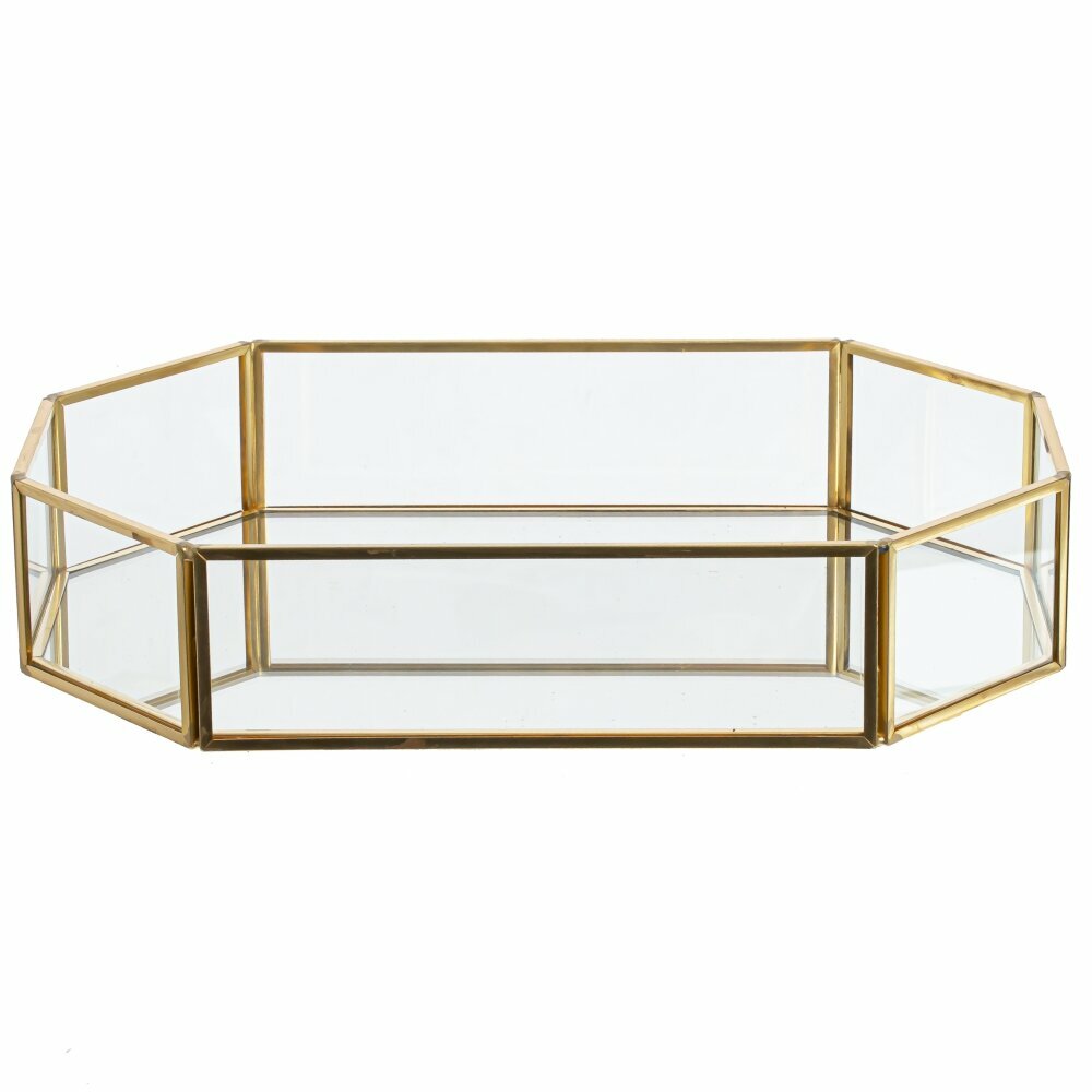 фото Поднос декоративный, L26 W20 H5 см