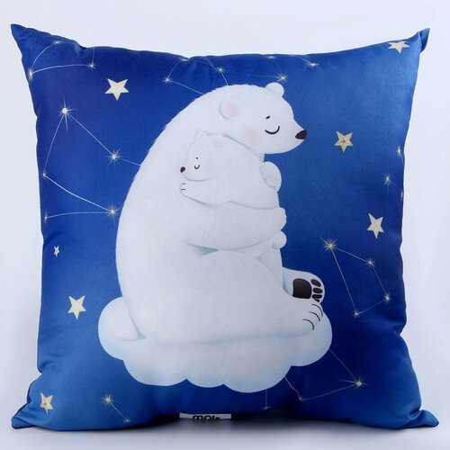 Подушка квадратная Медведица и малыш 774₽