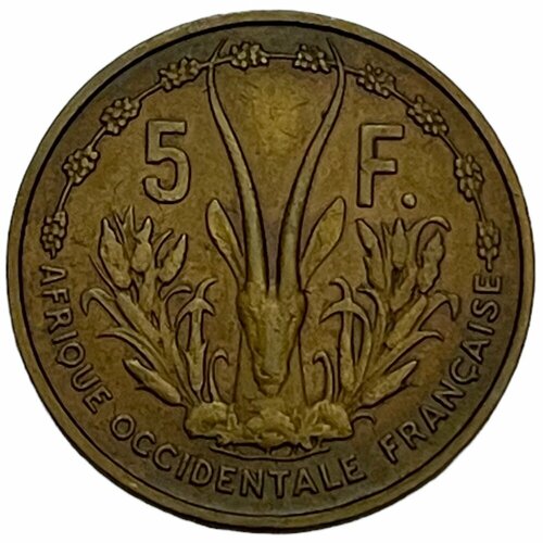 Французская Западная Африка 5 франков 1956 г. (2)